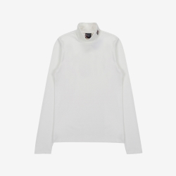 Fila White Line Basic Neck Polar Női T-shirt Krém | HU-41496